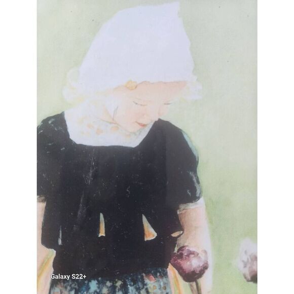 Framed print with Little Dutch Girl, Bernice - Picture 2 of 8